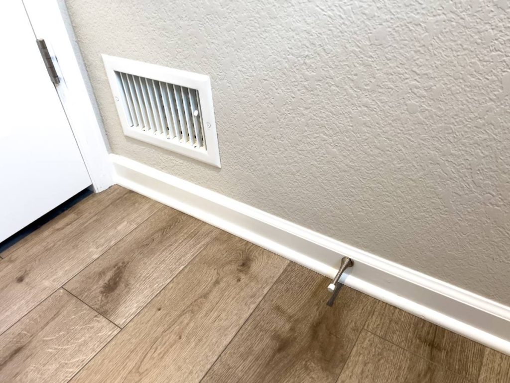 Lame d air installé dans une maison avec un mur double 